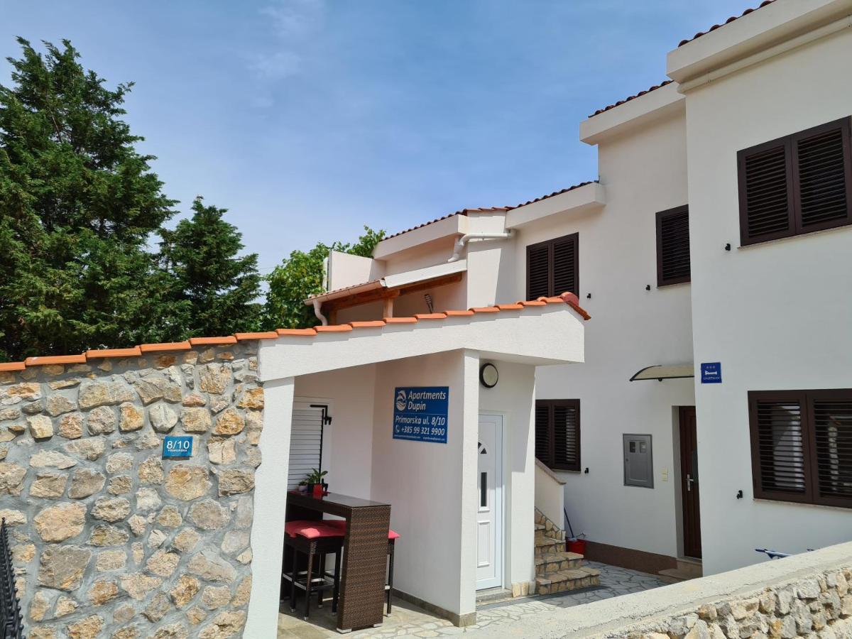 Apartments Dupin Baška Eksteriør billede